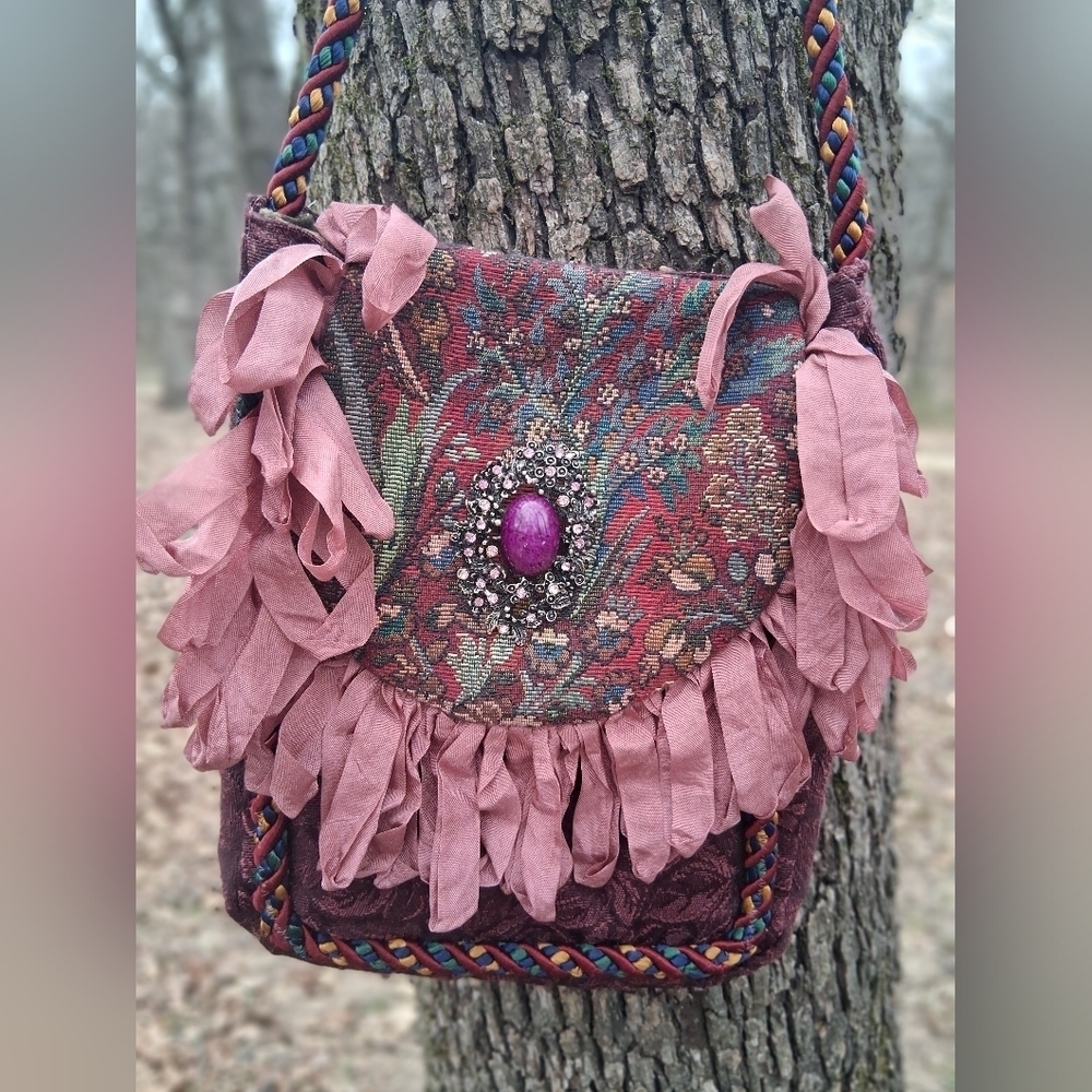 Gorgeous Handmade Crossbody Bag.